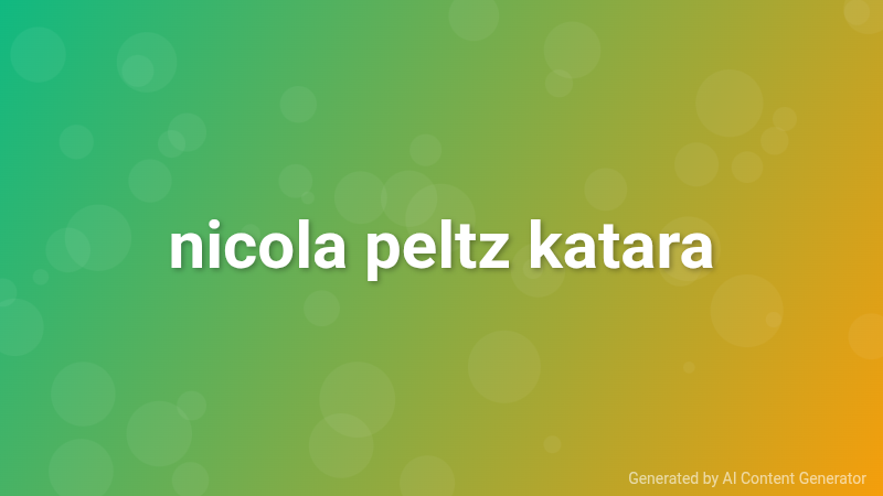 nicola peltz katara